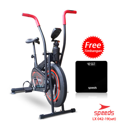 SPEEDS Platinum Stationary Bike Spinning Bike Home Fitness Bike 042-19
