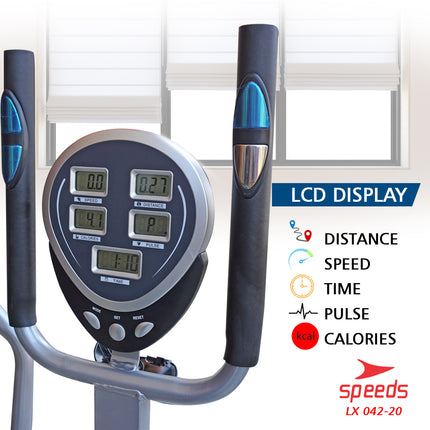 SPEEDS Sepeda Statis Orbitrack Platinum Bike Sepeda Fitness Air Bike Model Baru 042-20