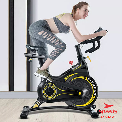 SPEEDS Stationary Bike Fitness Bike Exercise Bike Spinning Bike Home Fitness Equipment Luxury Model 042-21