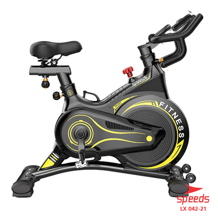 SPEEDS Stationary Bike Fitness Bike Exercise Bike Spinning Bike Home Fitness Equipment Luxury Model 042-21