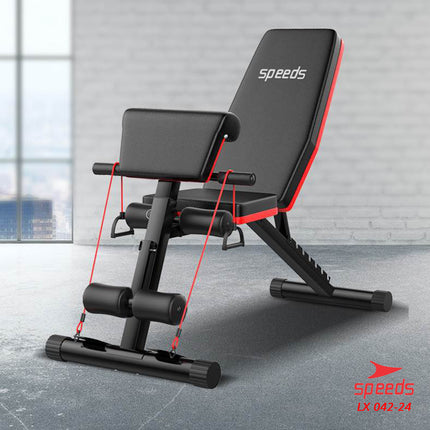 SPEEDS DUMBELL SIT UP BOARD DUMBELL Stoll BENCH Gym Fitness Equipment Chair 042-24