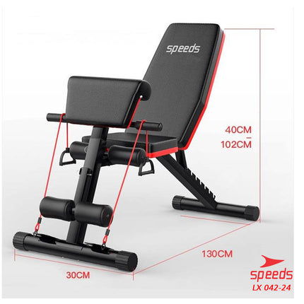 SPEEDS DUMBELL SIT UP BOARD DUMBELL Stoll BENCH Gym Fitness Equipment Chair 042-24