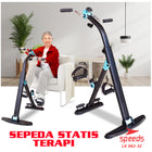 SPEEDS Pedal Exerciser Sepeda Statis Terapi Untuk Kaki dan Tangan Dual Exerciser 042-32