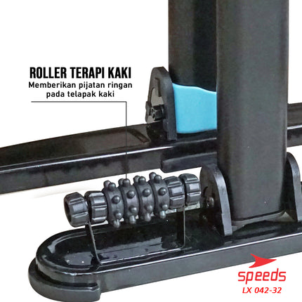 SPEEDS Pedal Exerciser Sepeda Statis Terapi Untuk Kaki dan Tangan Dual Exerciser 042-32