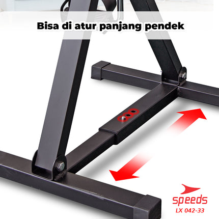 SPEEDS Pedal Exerciser Sepeda Statis Terapi Untuk Kaki dan Tangan Dual Exerciser 042-33