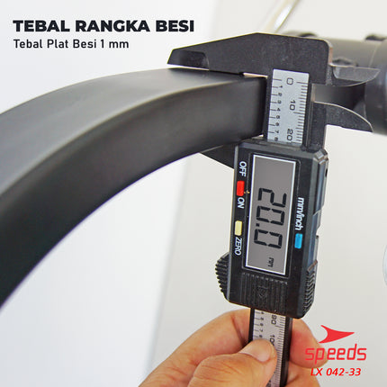SPEEDS Pedal Exerciser Sepeda Statis Terapi Untuk Kaki dan Tangan Dual Exerciser 042-33