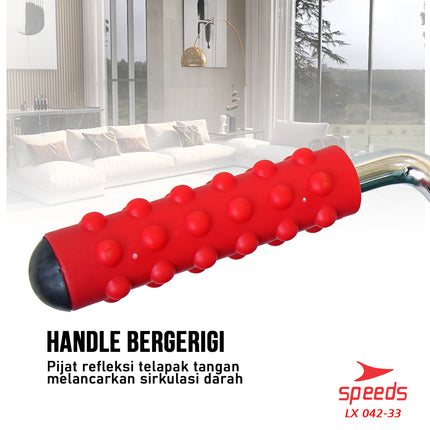 SPEEDS Pedal Exerciser Sepeda Statis Terapi Untuk Kaki dan Tangan Dual Exerciser 042-33