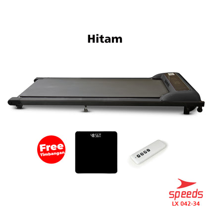 SPEEDS Treadmill Elektrik Walking Pad Treadmill Listrik Alat Gym Olahraga Rumah 042-34