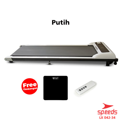 SPEEDS Treadmill Elektrik Walking Pad Treadmill Listrik Alat Gym Olahraga Rumah 042-34