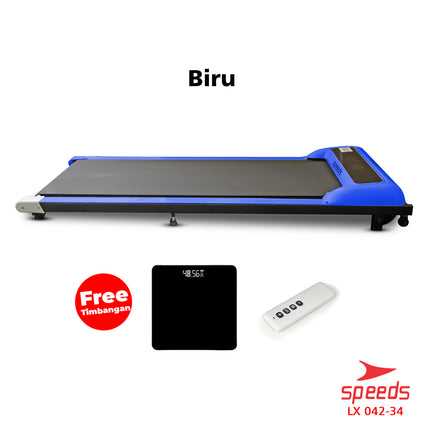 SPEEDS Treadmill Elektrik Walking Pad Treadmill Listrik Alat Gym Olahraga Rumah 042-34