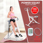 SPEEDS Power Squat Fitness Equipment Exercise Bike Power Rider Squat Sports Equipment 042-36