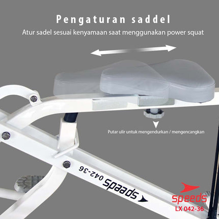 SPEEDS Power Squat Fitness Equipment Exercise Bike Power Rider Squat Sports Equipment 042-36