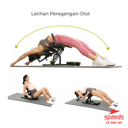 SPEEDS Balance Power Gym Fitness Alat Olahraga Punggung Portable 042-44