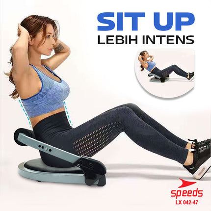 SPEEDS Ab Core 8in1 Alat Gym Rumahan Fitness Olahraga Power Portable 042-47
