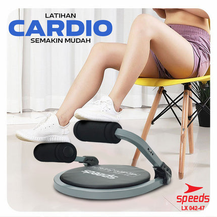 SPEEDS Ab Core 8in1 Alat Gym Rumahan Fitness Olahraga Power Portable 042-47