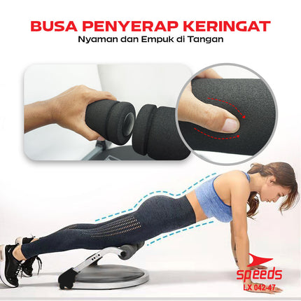 SPEEDS Ab Core 8in1 Alat Gym Rumahan Fitness Olahraga Power Portable 042-47