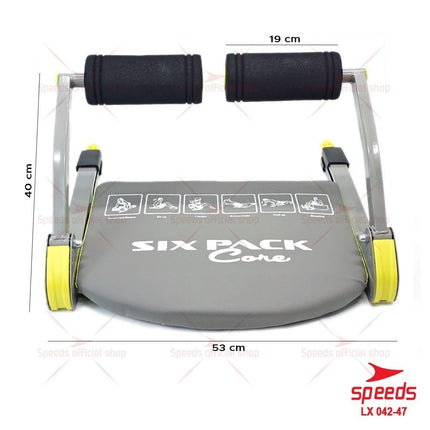 SPEEDS Ab Core 8in1 Alat Gym Rumahan Fitness Olahraga Power Portable 042-47