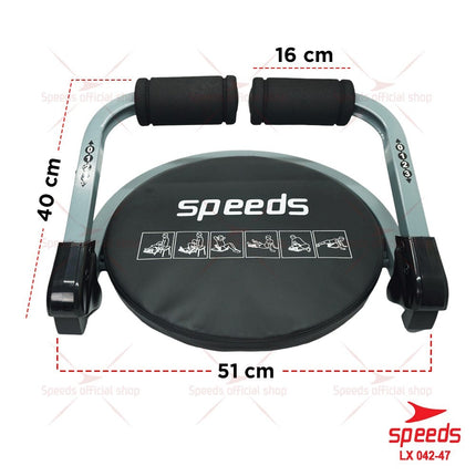 SPEEDS Ab Core 8in1 Alat Gym Rumahan Fitness Olahraga Power Portable 042-47
