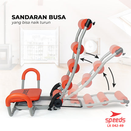 SPEEDS Ab Rocket Exercise Balance Power Gym Fitness Back Exercise Equipment 042-49