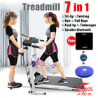 SPEEDS Treadmill Manual MultiFungsi Treadmill Untuk Lari Olahraga 7 in 1 042-5