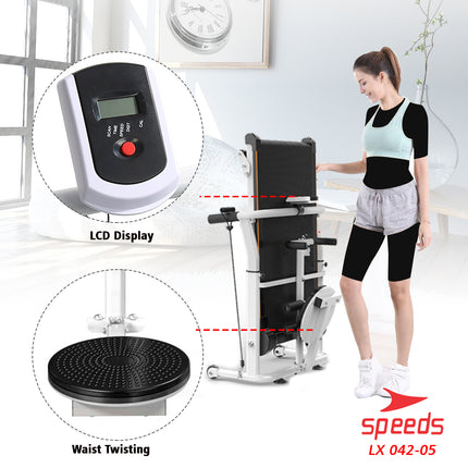 SPEEDS Treadmill Manual MultiFungsi Treadmill Untuk Lari Olahraga 7 in 1 042-5