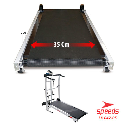 SPEEDS Treadmill Manual MultiFungsi Treadmill Untuk Lari Olahraga 7 in 1 042-5