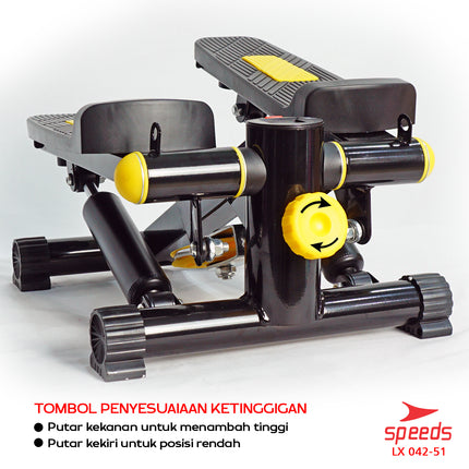 SPEEDS Sport Fitness Equipment Stepper Mini Hydraulic Stepper 042-51