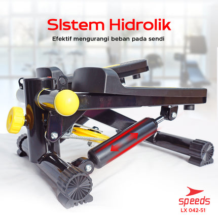 SPEEDS Sport Fitness Equipment Stepper Mini Hydraulic Stepper 042-51