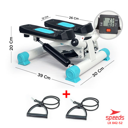 SPEEDS Sport Alat Naik Tangga Mini Stepper Machine Alat Olahraga Gym Fitness 042-52