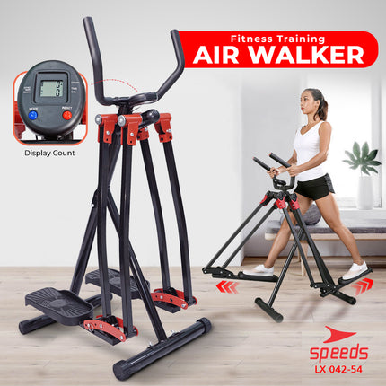 SPEEDS Sport Alat Olahraga Fitness Air Climber Gym Air Walker Olahraga Ayun Kaki Dilengkapi Display Count 042-54