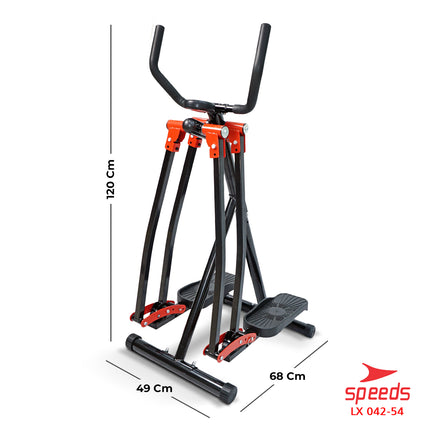 SPEEDS Sport Alat Olahraga Fitness Air Climber Gym Air Walker Olahraga Ayun Kaki Dilengkapi Display Count 042-54