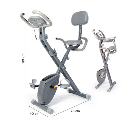 SPEEDS Sport Static Indoor Bike Magnetic Exercise Bike + LCD Screen Fitness Equipment Gym 042-58