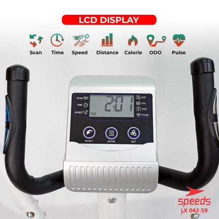 SPEEDS Sport Sepeda Magnetic Bike Elliptical Bike Sepeda Gym Olahraga 042-59