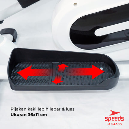 SPEEDS Sport Sepeda Magnetic Bike Elliptical Bike Sepeda Gym Olahraga 042-59