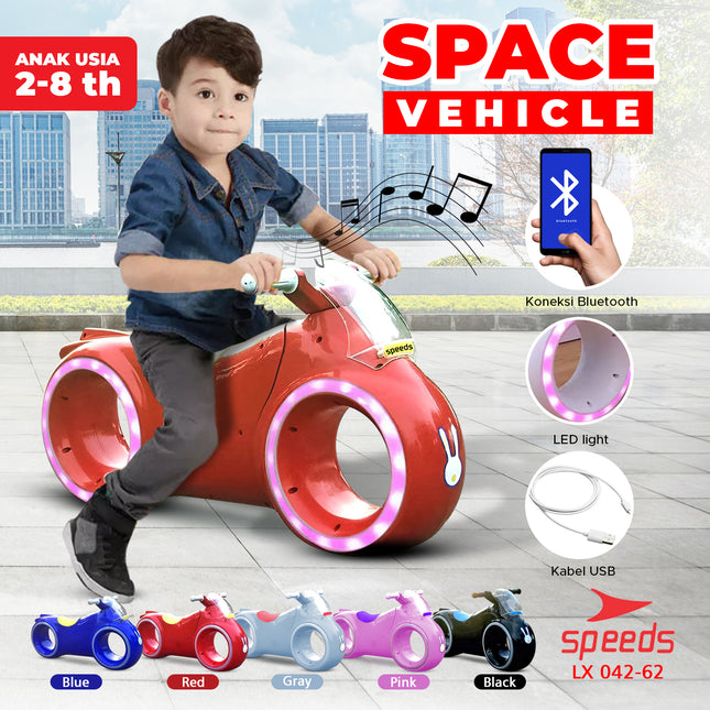SPEEDS Kids Toy Bicycle Kids Motorcycle Kids Rocking Horse Mini Balance Bike Standard 042-62