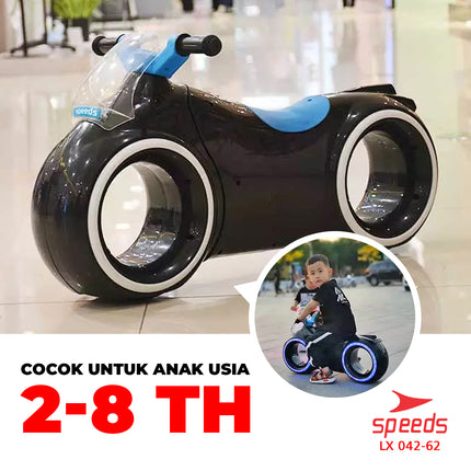 SPEEDS Kids Toy Bicycle Kids Motorcycle Kids Rocking Horse Mini Balance Bike Standard 042-62