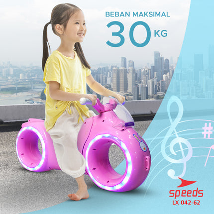 SPEEDS Kids Toy Bicycle Kids Motorcycle Kids Rocking Horse Mini Balance Bike Standard 042-62