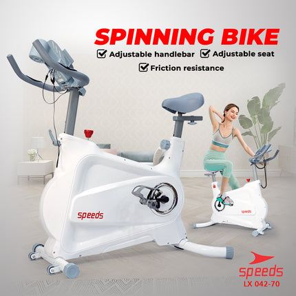 SPEEDS Sports Magnetic Fitness Bicycle Indoor Exercise Gym Fitness Spinning Bike 042-70
