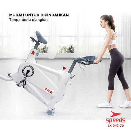 SPEEDS Sports Magnetic Fitness Bicycle Indoor Exercise Gym Fitness Spinning Bike 042-70