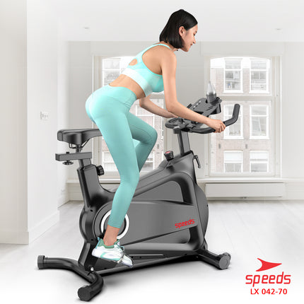 SPEEDS Sports Magnetic Fitness Bicycle Indoor Exercise Gym Fitness Spinning Bike 042-70