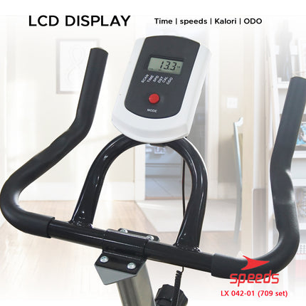 SPEEDS Sports Spinning Bike Fitness Bike Fitness Equipment Stationary Bike New Model 042-709