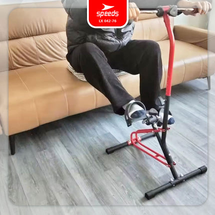 SPEEDS Pedal Exerciser Sepeda Statis Terapi Mini Kaki dan Tangan Dual Exerciser Fisioterapi Stroke 042-76