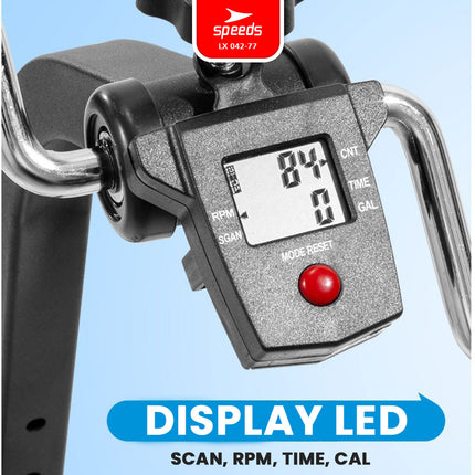 SPEEDS Mini Hand and Foot Dual Exerciser Therapy Stationary Bike Stroke Physiotherapy Fitness Exercise 042-77