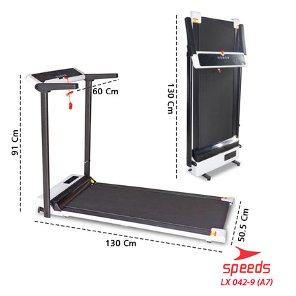 SPEEDS Treadmill Elektrik Tredmil Listrik 2.0 Mesin Lari Alat Olahraga Gym Fitness 042-9