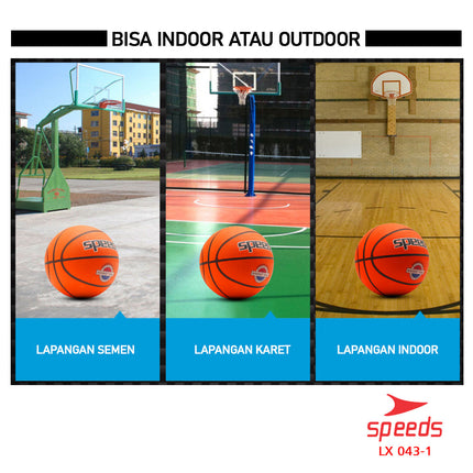 SPEEDS Basketball Original Natural Rubber LX 043-1
