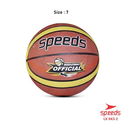 SPEEDS Basketball Sports Basketball Rubber LX 043-2
