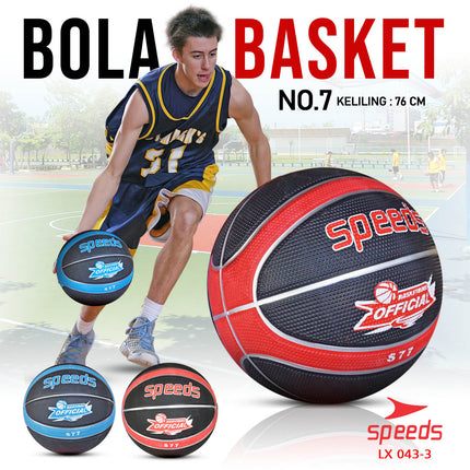 SPEEDS Bola Basket Olahraga Basketball Original 9900 LX 043-3