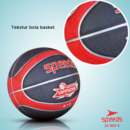 SPEEDS Bola Basket Olahraga Basketball Original 9900 LX 043-3