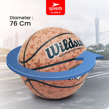 SPEEDS Bola Basket 76cm Olahraga Basketball Original Natural Rubber 043-9