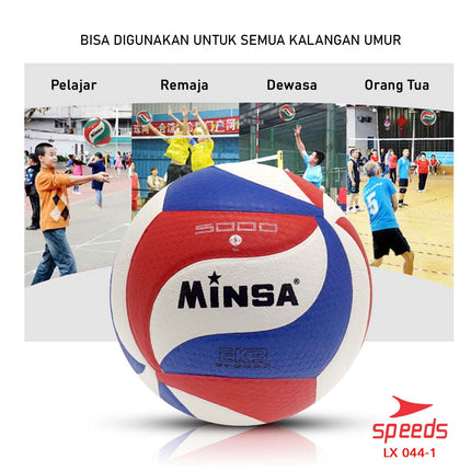 SPEEDS Bola Volly Bola Voli Bola Volley Bola Volli Pantai Olahraga Original Import 044-1